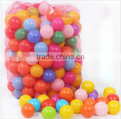 Long Service Life 6cm Black Plastic Play Pit Balls for Children Play photo-5
