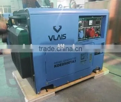 Vlais KDE6700T 5kw Super Silent Diesel Generator,6.5 Kva Slient Diesel Generaotr for Sale photo-4