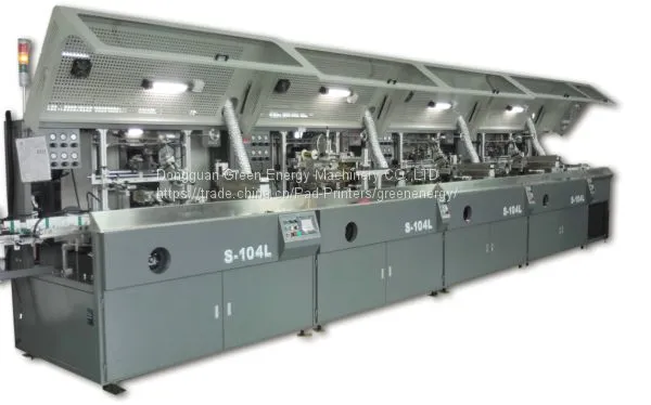 4 Color Fully UV Automatic Screen Printing Machine