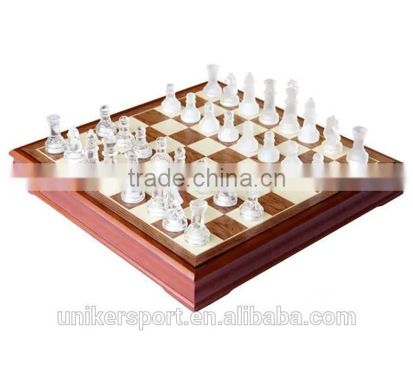 Glass Chess Sets International Chess Gift Chess Sets