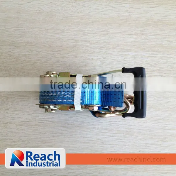 2" Ratchet Tie Down With Double J Hook photo-2