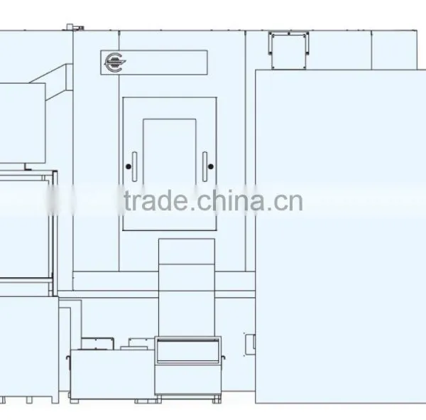 Economical and High Efficiency CNC Gear Hobbing Machine photo-3