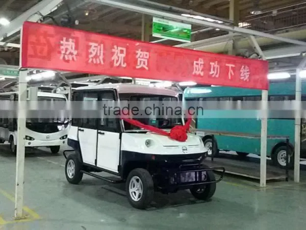 2016 New Style 4 Seat Electric Car 4kw 48V Golf Cart,sightseeing Car photo-2