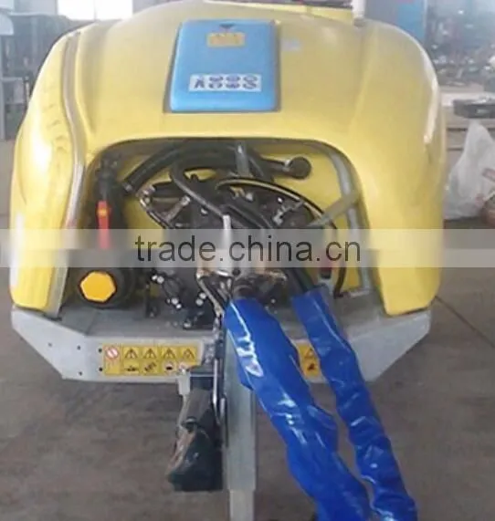 Top Quality High Efficient Tractor PTO Use Garden Orchard Trailer Boom Tank Air Blast Sprayer 1500L With Italy Diaphragm Pump photo-3