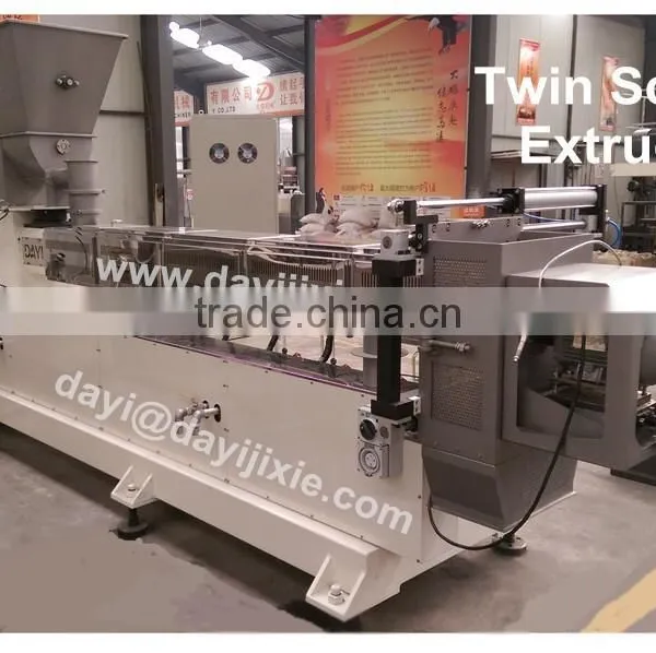 Twin Screw Extruder Textured Soya Protein Making Machine photo-6