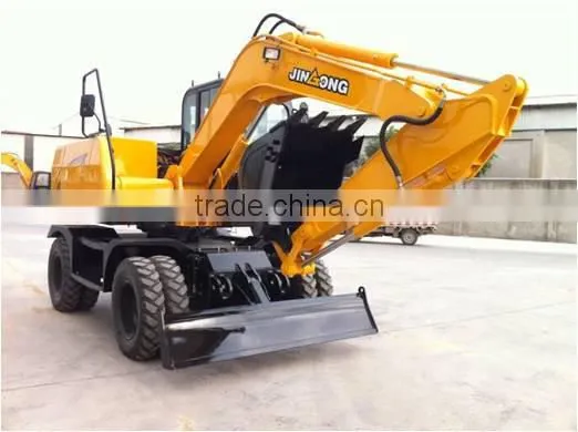 9t 0.4cbm Bucket JGM909L-8 Construction Machinery Wheeled Excavators photo-3