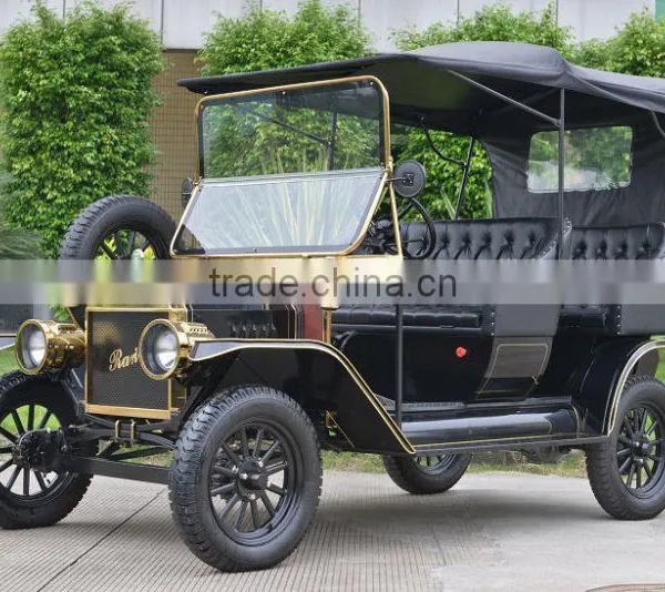 AC Brushless Motor Graceful 5KW Vintage Club Car Electric Vehicle