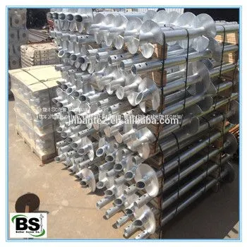 Steel Helical Pile With Helix photo-5