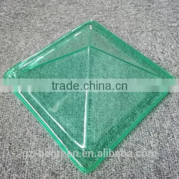 Polycarbonate PC Plastic Round&Pyramid Harga Atap Gazebo Skylight for Indoor Cover photo-2