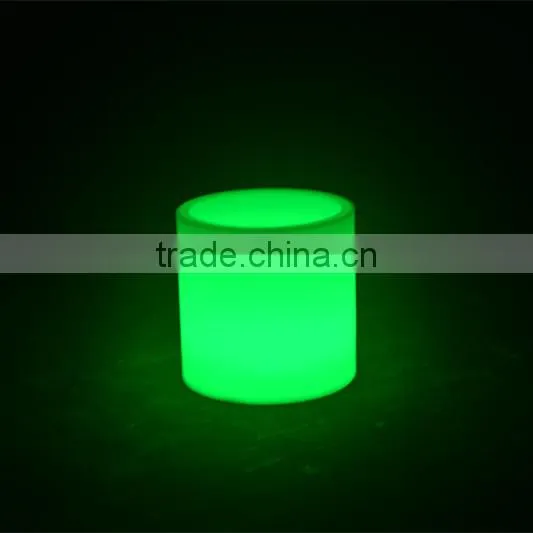 BSCI Approval Rechargeble Flower Pot/ Small Plastic Color Changing Vase Planter photo-3