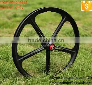 Lightest Strongest Magnesium Alloy Bike Wheel photo-3