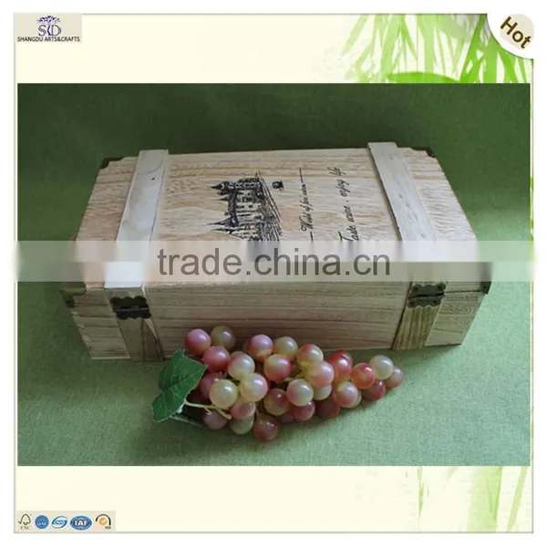 Продажа ручной деревянной коробки для демонстрации вина и пива photo-5