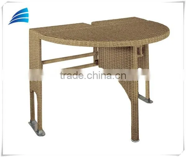 Home Rattan Folding Aluminum Dining Table for Wholesale Furniture From China photo-5