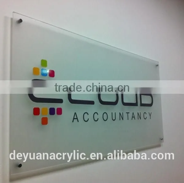 High Quality Factory Provide Safety Moulded Acrylic Signage photo-4