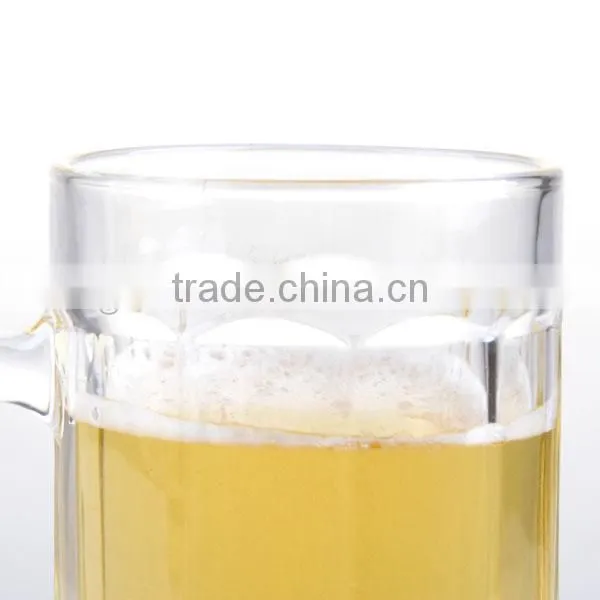 Clear Machine Made Glass Beer Mug 1.5 Liter photo-2