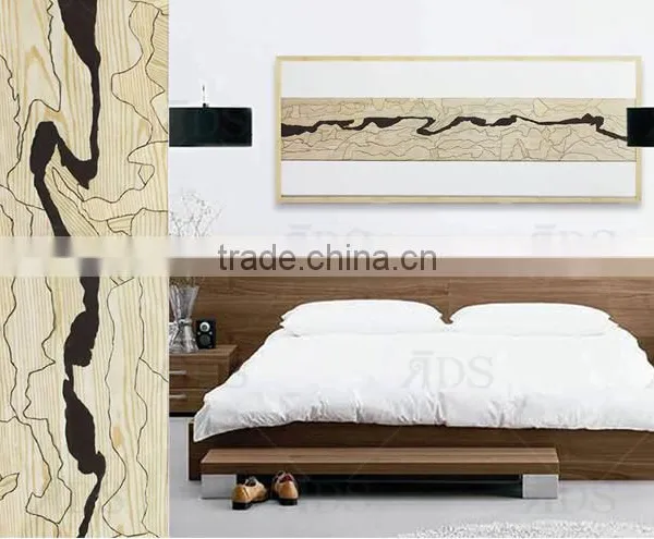 Framed Handmade Carving River Shadow Box Wall Decoration Banner Painting photo-2