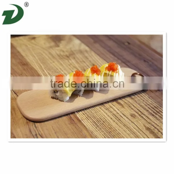 Wholesale Wood Tea And Coffee Food Tray Long Bread Serving Tray photo-2