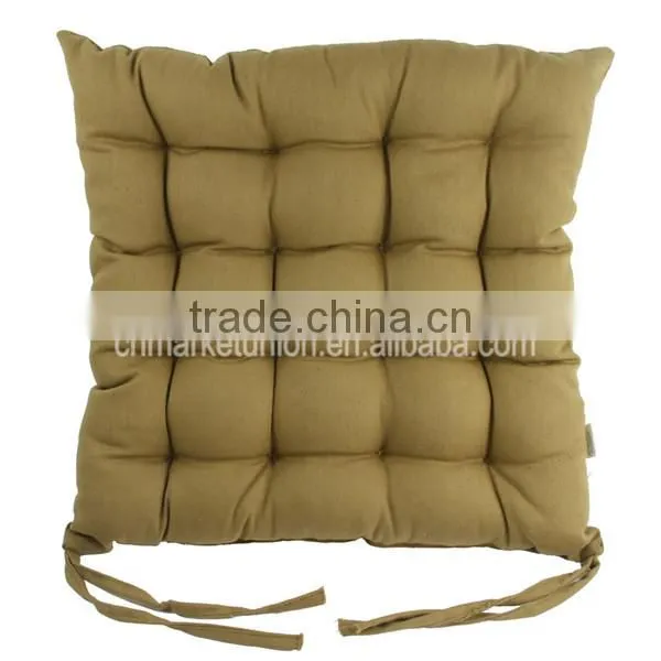 Cushion 100% Cotton With Filling Solid Color Good Quality photo-2