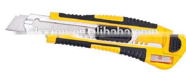 Stationery Knife With Skidproof Rubber Grip Handle photo-3
