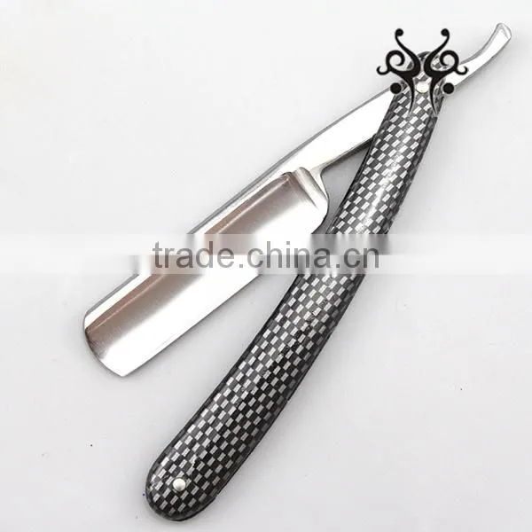 Stainless Steel Folding Straight Barber Razor With Stainless Steel Blade photo-2