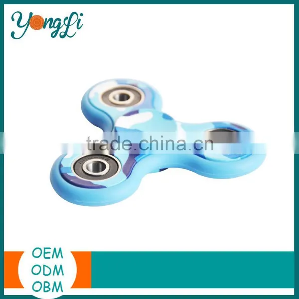 Tri-Spinner Fidget Toy Hand Spinner Stress Reducer Relieve Anxiety Fidger Spinner photo-5