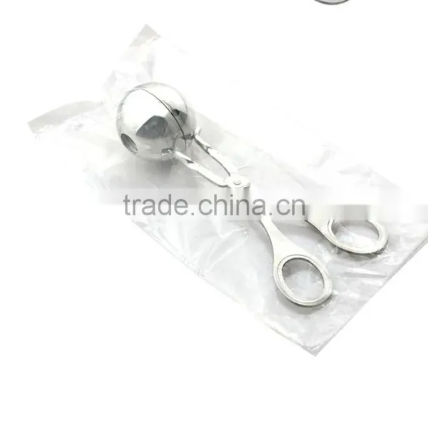 18/8 Scissor Ice Scream Tongs Stainless Steel Kitchen Tongs photo-2
