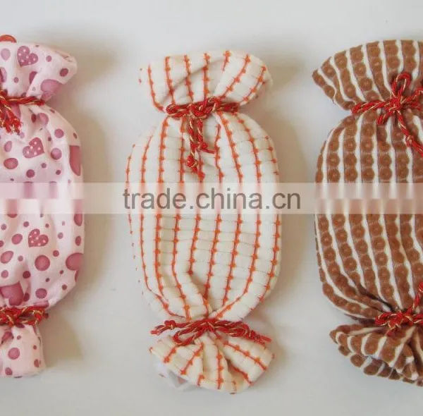 Candy Design Cloth Materil Hot Water Bottle Cover Factory Cheap photo-3