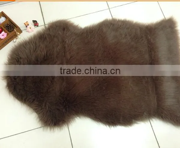 Faux fur sheep skin rugs