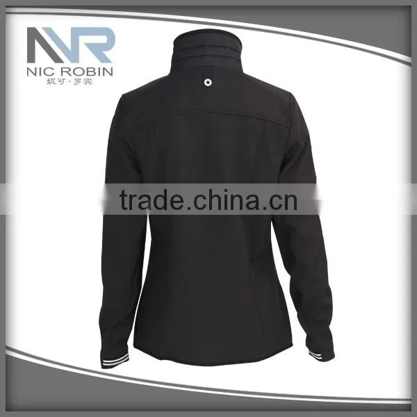 Best Selling Unisex Plain Windbreaker Jacket No Hood For Women photo-3