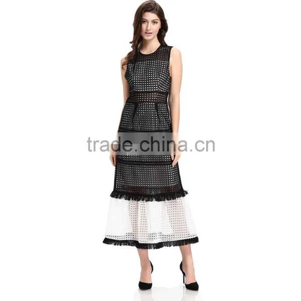 2017 One Piece Lace Cloth Woman Long Dress photo-3
