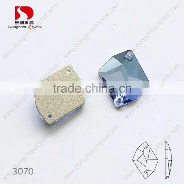 Dysmorphism Dongzhou 202 Color Flat Back Sew on k5 Crystal Stones