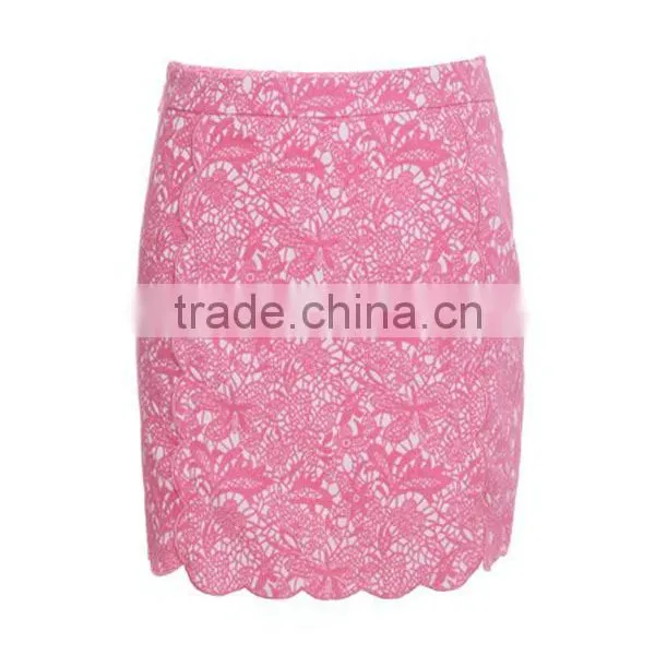 2016 Summer Hot Sexy Wrap Women's Clothing Garment Apparel Direct Factory OEM/ODM Manufacturing Lady's Lace Skirt photo-2