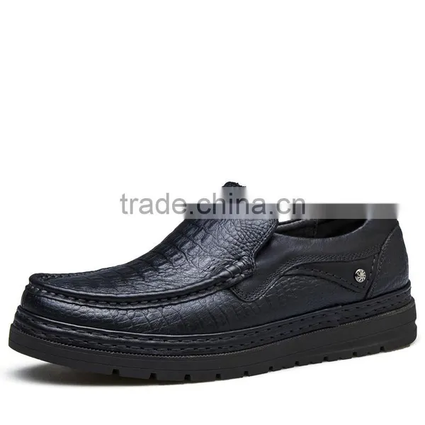 China Brand Formal Business Men's Shoes Casual Fashion Sample for Male, Men Casual Shoes With Top Layer Leather Made in Jinjiang photo-2