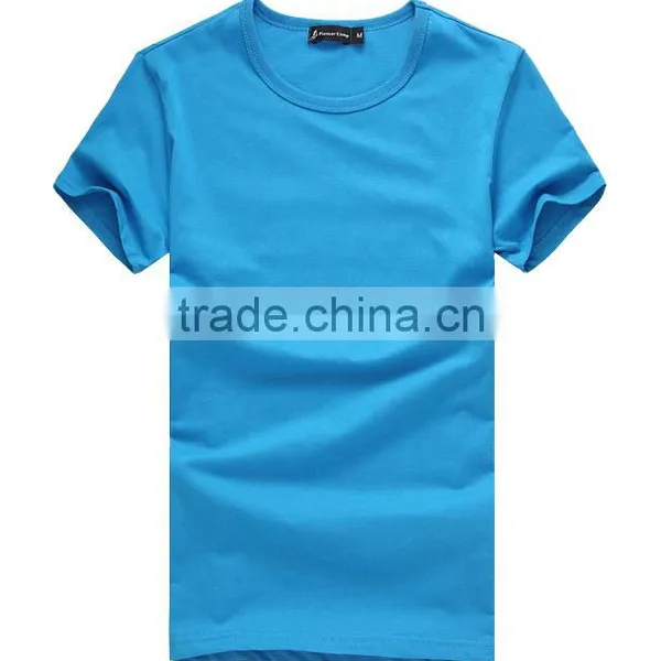 Custom Round Neck Women Tee Shirts Cotton photo-4