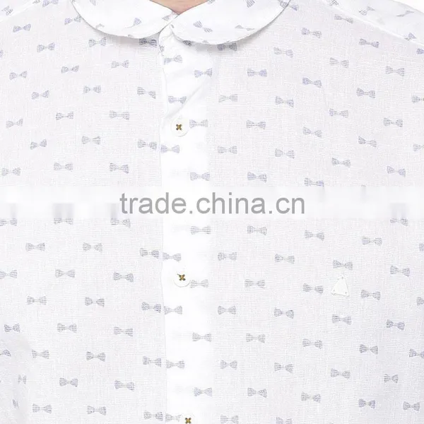 China Manufacturer Italian Men Shirts High Collar Cheap Shirts for Men photo-3