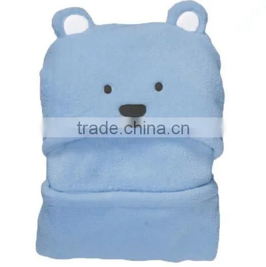 Baby Soft Cotton Terry Hooded Baby Bath Towel,custom Plain New Hooded Towel for Baby photo-4