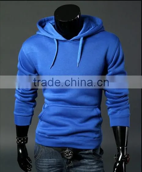 2015 New Version of the Influx of Male Simple Fashion Casual Sports Hedging Men's Clothing Hoodies Sweatshirts photo-3
