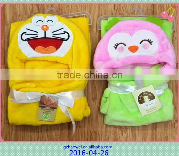 2016 New Comfortable Animal Hooded Infant Blanket photo-4