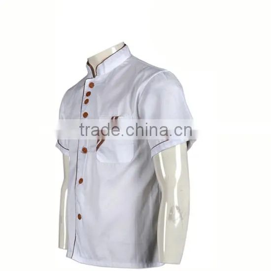 FAMA Certificate Factory Chefs Workwear Chopped Chef Coat Catering Outfits photo-2