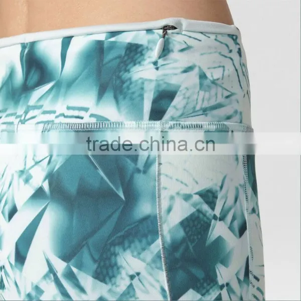 Custom Wholesale Gym Fitness & Body Building Yoga Wear Printed Shorts For Women photo-5