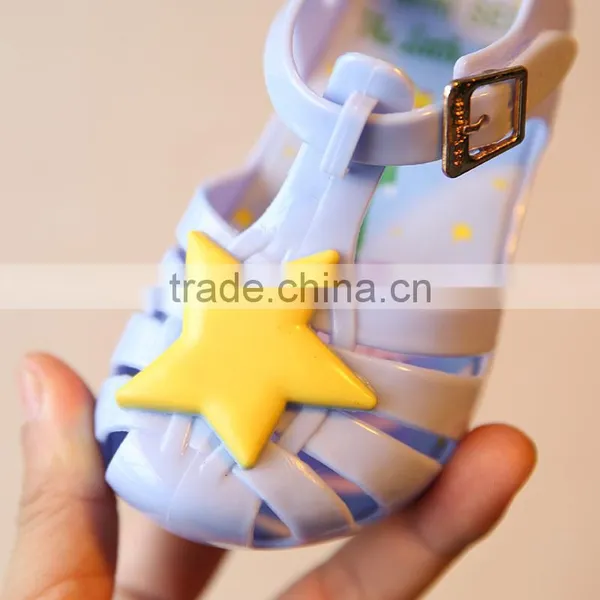 Kids Summer Sandals, Star Design Mini Melissa Sandals photo-4