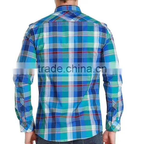 Mens Dress Plaid Shirts for Men Pictures Shirts for Men photo-2