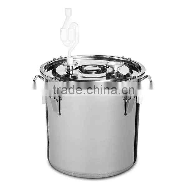 High Quality Best Price 18L Copper Moonshine Ethanol Alcohol Water Distiller Still Stainless Boiler photo-3
