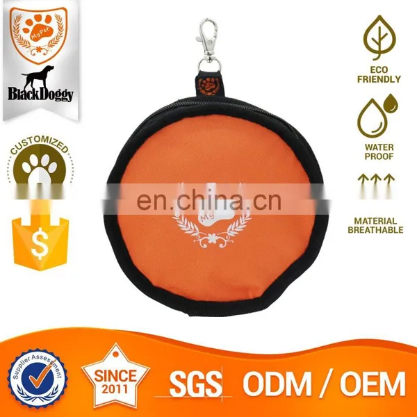 Double Foldable Water Proof Camping Pet Travel Bowls Dog Food Bag photo-4