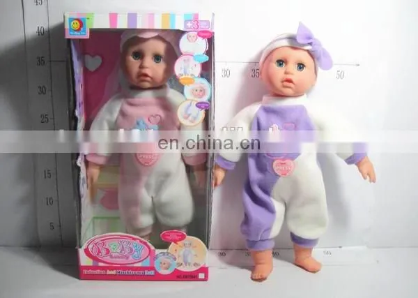 12 "music Flash Walking Doll With a Shopping Cart,lovely Baby Toy Dolls With Smell photo-6
