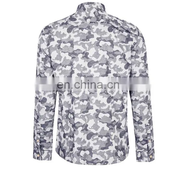 2016 Fashion Camouflage Men Casual Shirt in ShenZhen photo-3
