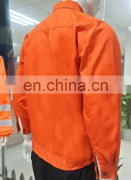 Wholesale Orange Color Workwear Uniforms Industrial Uniform With Quicky Delivery photo-3