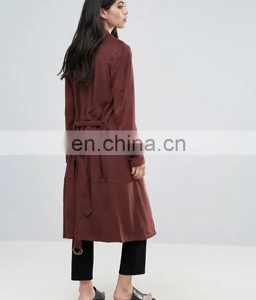 Europe's New Fashion Thin Long Sleeve Women Slim Long Jackets photo-3