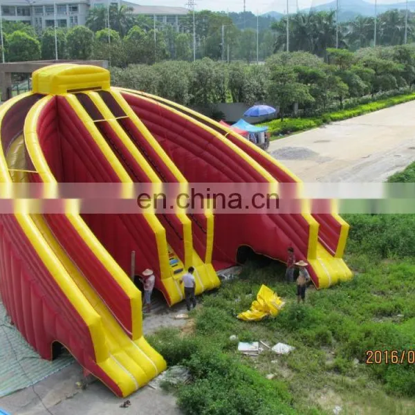Large Inflatable Double Tube Slide With Pool, Inflatable Water Park Slides for Sale photo-3