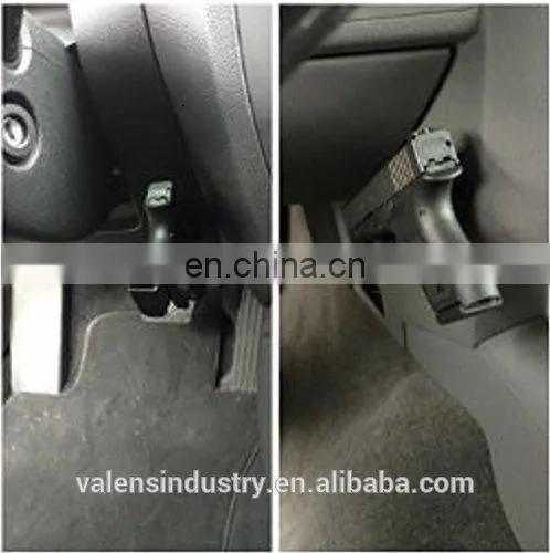 Custom Shape Gun Magnet Mount Holder With 25lb Rating Mount Under Desk, Bed Side, Car, Office, Inside Safe or by Entry Way photo-3